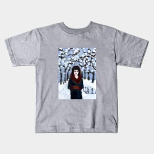 Snow girl Kids T-Shirt